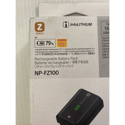 Sony NP-FZ100 Rechargeable Lithium-Ion Battery (2280mAh)