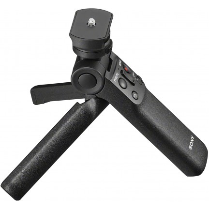 Sony Wireless Bluetooth Shooting Grip and Tripod for still and video, ideal for vlogging (GP-VPT2BT)