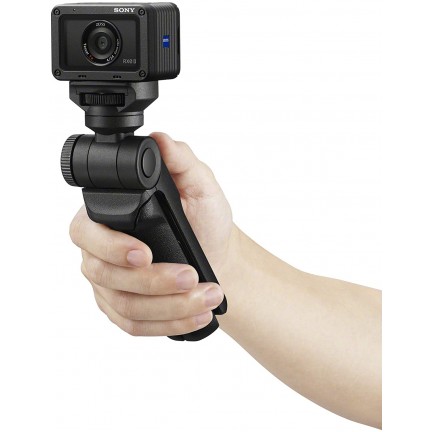 Sony Wireless Bluetooth Shooting Grip and Tripod for still and video, ideal for vlogging (GP-VPT2BT)