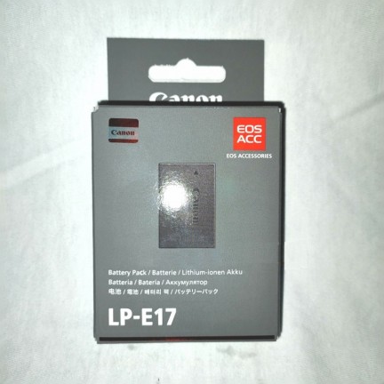 Canon LP-E17 Battery for EOS 77D M3 M5 800D 750D 760D T6i T6s