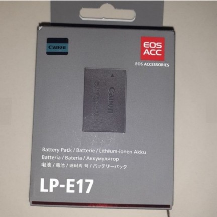 Canon LP-E17 Battery for EOS 77D M3 M5 800D 750D 760D T6i T6s