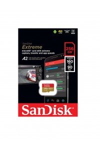 SanDisk 256GB Micro SD SDXC MicroSD TF Class 10 256G 256 GB Extreme U3 160MB/s
