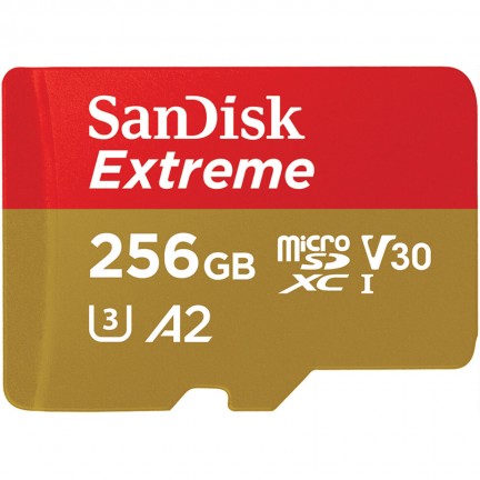 SanDisk 256GB Micro SD SDXC MicroSD TF Class 10 256G 256 GB Extreme U3 160MB/s