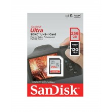 SanDisk Ultra UHS-I 120MBs Class 10 SDXC Memory Card - 256GB