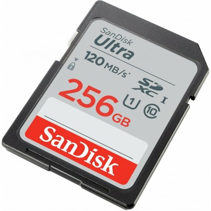 SanDisk Ultra UHS-I 120MBs Class 10 SDXC Memory Card - 256GB