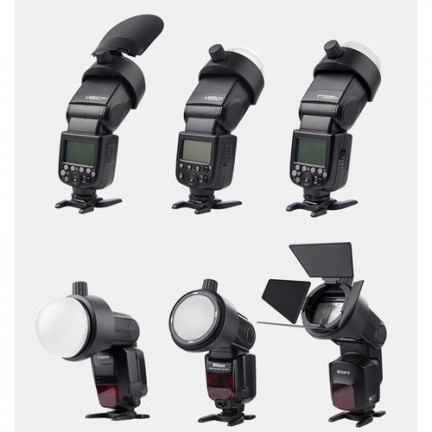 Godox S-R1 Flash Speedlight Round Head Accessory Adapter