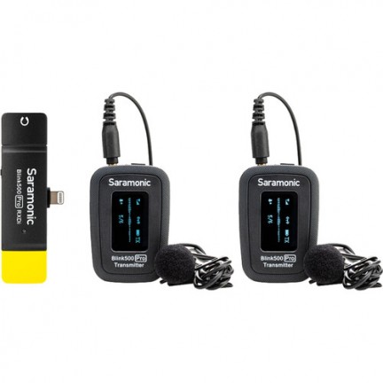 Saramonic Blink 500 Pro B4 2-Person Digital Wireless Omni Lavalier Microphone System