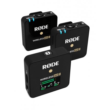 Rode Microphones Wireless GO II Dual-Channel Wireless Microphone System
