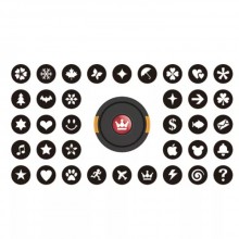 72mm Bokeh Masters Kit Bokeh Effect Lens Cap Cover Filter for Artistic Romantic Night Scene Photography