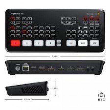 Blackmagic Design ATEM Mini Pro HDMI Live Stream Switcher