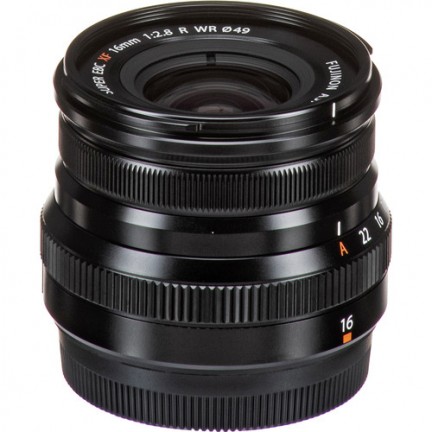 FUJIFILM XF 16mm f/2.8 R WR Lens (Black)