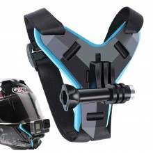 Helmet Strap Mount Chin Stand Holder Motorcycle Action Sports Camera Full Face Holder Accessory For GoPro Hero