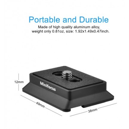 Minifocus Quick Release Plate For DJI Ronin RS3 mini Stabilizer Upper Quick Release Plate For DJI RS3PRO/3/2/C2