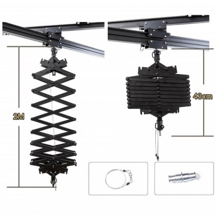 NiceFoto S-13 Studio Space Saving Ceiling Rail System