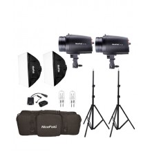 NiceFoto GY-180 Mini Studio Flash 2-Kit