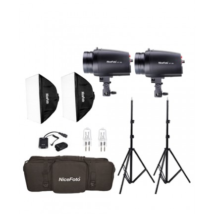 NiceFoto GY-180 Mini Studio Flash 2-Kit