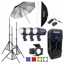 NiceFoto Mini Studio Flash Kit KT-TB502 (TB300-300W)