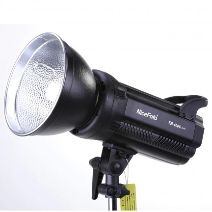 NiceFoto TB-400C 2-Light Studio Flash Kit (400W)