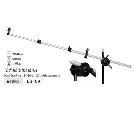 NiceFoto LS-09 Double Headed Reflector Holder