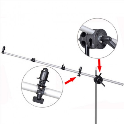 NiceFoto LS-09 Double Headed Reflector Holder