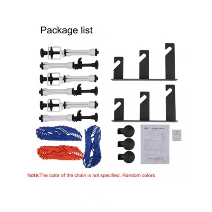 NiceFoto S-15 3-Roller Manual Chain Background Support Kits