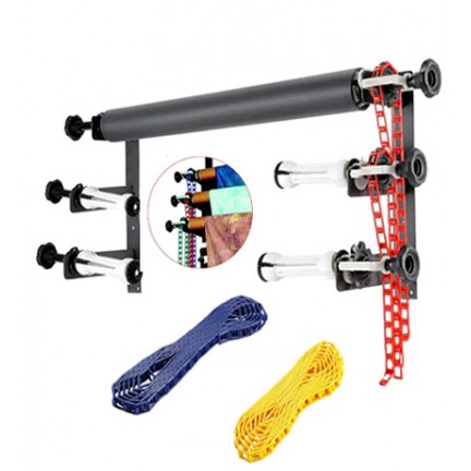 NiceFoto S-15 3-Roller Manual Chain Background Support Kits