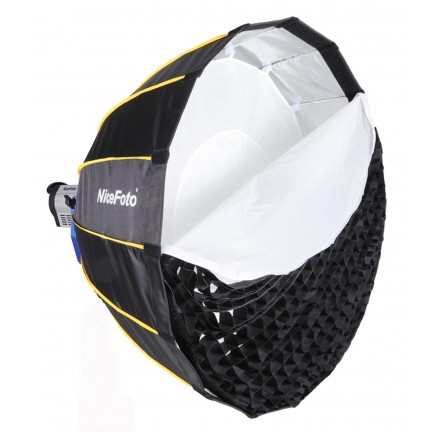 NiceFoto Quick Set-up Parabolic Soft Box LED-120cm