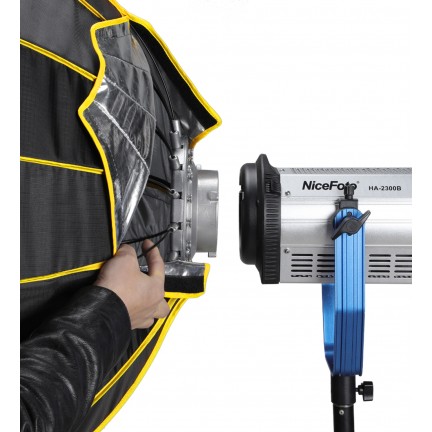 NiceFoto Quick Set-up Parabolic Soft Box LED-90cm