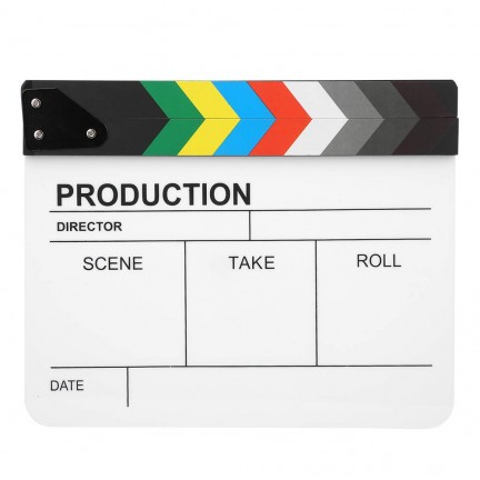 Clapperboard FOR MOVIE