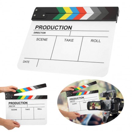 Clapperboard FOR MOVIE