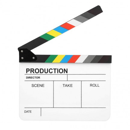 Clapperboard FOR MOVIE