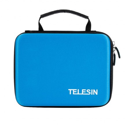 TELESIN Large Portable Storage Bag Carry Case Protector for GoPro Hero 10 9 8 7 6 5 4