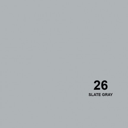 Background Paper Rolls 2.75 x 11m Slate Gray