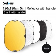 Selens 120x180CM 5 in 1 Reflector Photography Portable Light Reflector