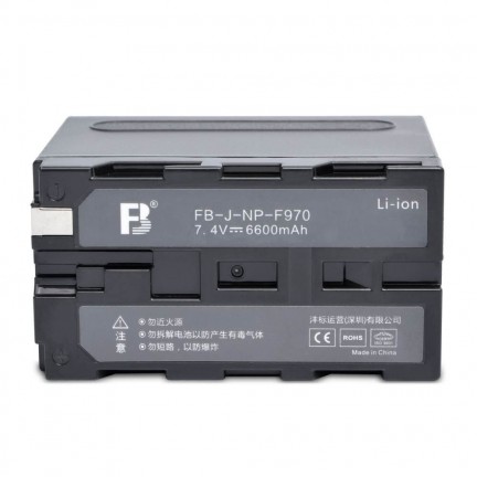 FB-NP-F970 Lithium-Ion Battery Pack (7.4V,6600mAh)