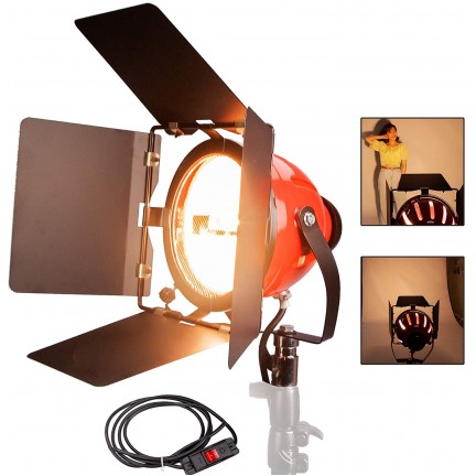 NICEFOTO 800W Red Head Light SPOTLIGHT with DIMMER for Studio Photography RDG-800
