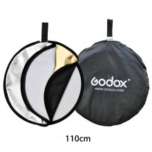 GODOX 110cm 5-in-1 Collapsible Round Portable Disc Light Reflector