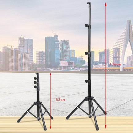 Tripod Floor Tablet Stand Height Adjustable 360 Rotating Tablets Holder for iPad Mini Air Pro