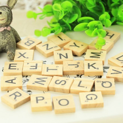 26pcs/lot Wooden English Alphabet Diy Creative Ornaments for Backdrop Photography Accessories