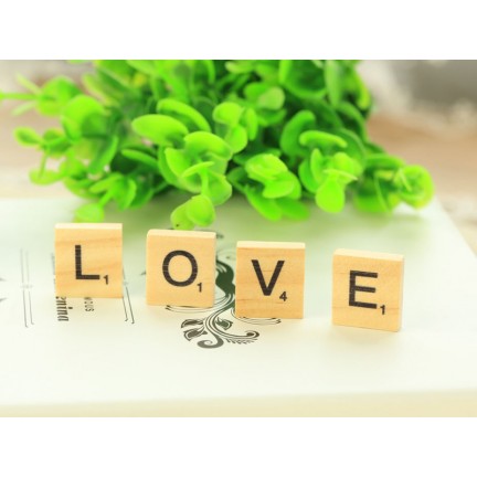 26pcs/lot Wooden English Alphabet Diy Creative Ornaments for Backdrop Photography Accessories