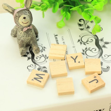 26pcs/lot Wooden English Alphabet Diy Creative Ornaments for Backdrop Photography Accessories