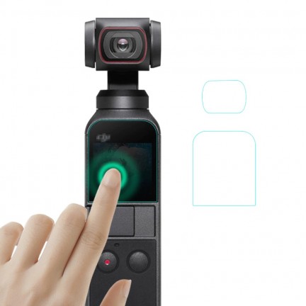 9H Tempered Glass Film For DJI Osmo Pocket 2 Gimbal Camera Lens Protective Glass Anti-scratch Screen Protector Accessories