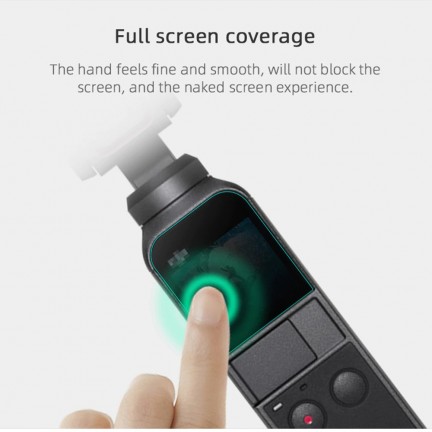 9H Tempered Glass Film For DJI Osmo Pocket 2 Gimbal Camera Lens Protective Glass Anti-scratch Screen Protector Accessories