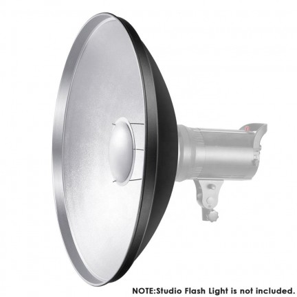 Aluminum Standard Photography 70cm silver Beauty Dish Reflector for Bowens Mount Studio Strobe Flash Light