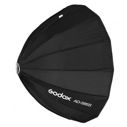 Godox AD-S85S 85cm White or Silver Deep Parabolic Softbox with Honeycomb Grid Godox Mount Softbox for AD400PRO
