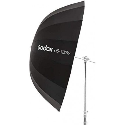 Godox UB-130 S Silver Parabolic Umbrella 130CM (51") with diffuser