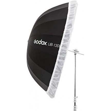 Godox UB-130 S Silver Parabolic Umbrella 130CM (51") with diffuser