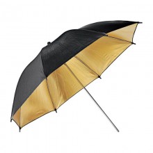 Photo Studio Umbrella UB-003, Black and Gold  (84cm)