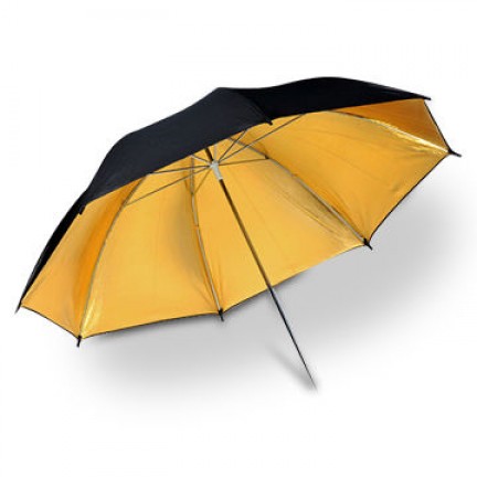 Photo Studio Umbrella UB-003, Black and Gold (101cm)