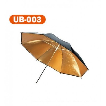 Photo Studio Umbrella UB-003, Black and Gold  (84cm)